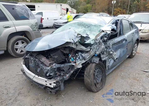 2022 Toyota Corolla Le from USA, damaged, VIN JTDEPMAEXNJ215034